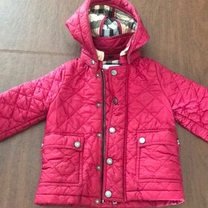 Child’s Burberry jacket 2t